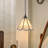 Tiffany Style Pendant Light Fixture Stained Glass Hanging Lamp 10.8 Inch Tiffany Chandelier for Dining Room Kitchen Island Bedroom Hallway-1296709301