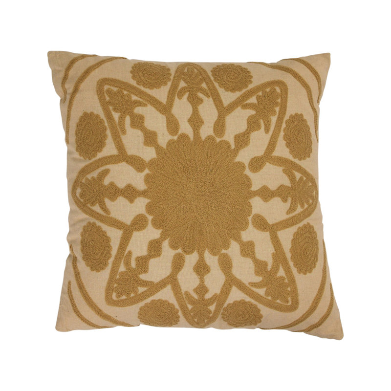  Square Cotton Pillow Cover & Insert