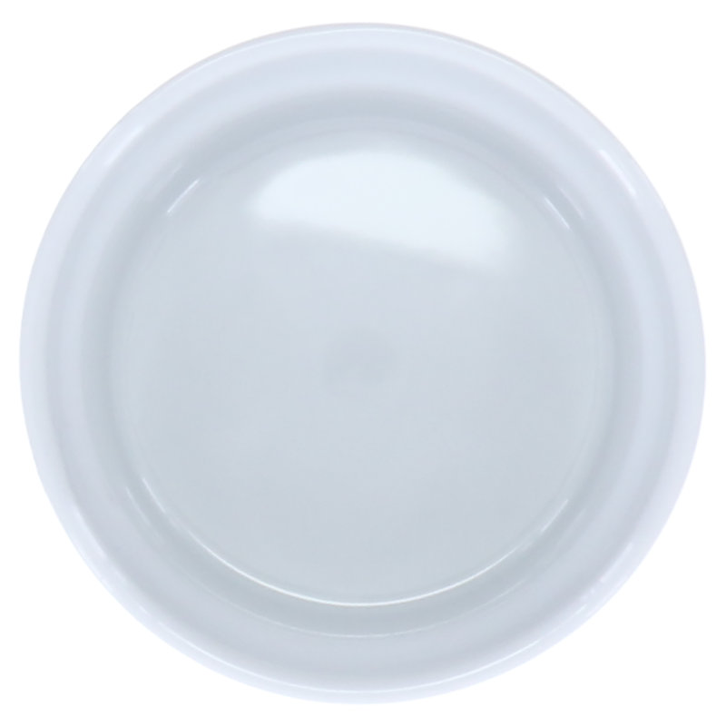 Classic White Porcelain Round Ramekin Dish Set, 6-Ounce Capacity