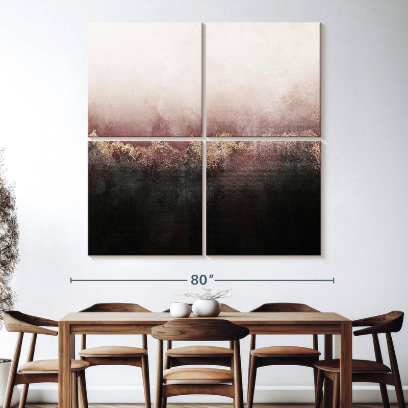 Avery Pink Sky, 74" H x 74" W