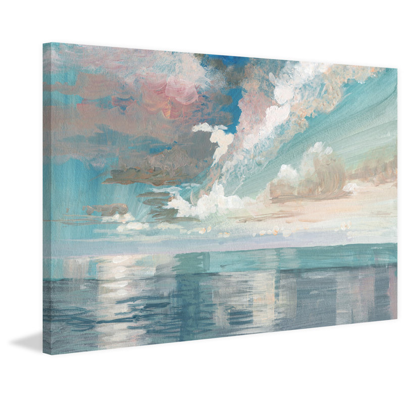Pastel Sky - Wrapped Canvas Painting, 20cm H x 30cm W x 3.81cm D