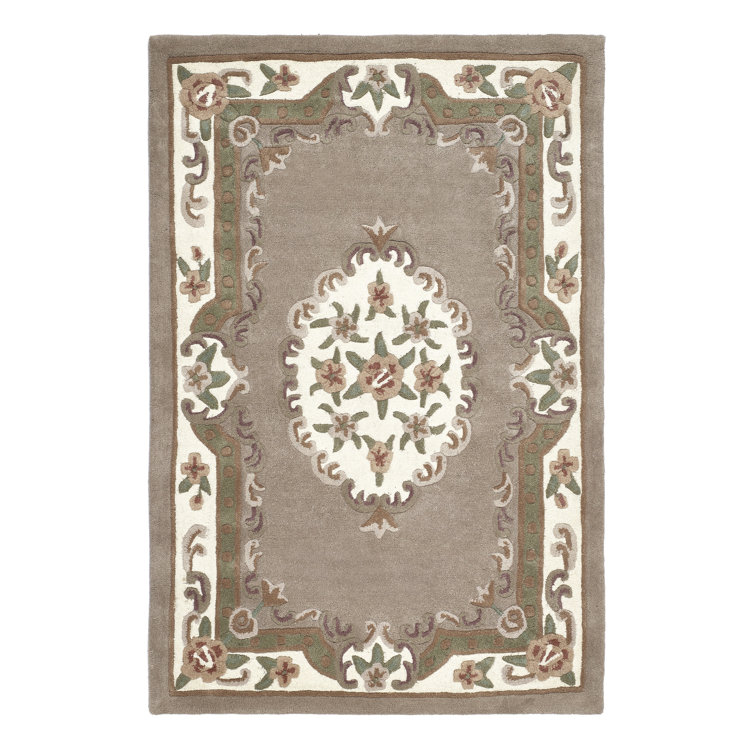 Comfort Oriental Wool Hand Woven Beige