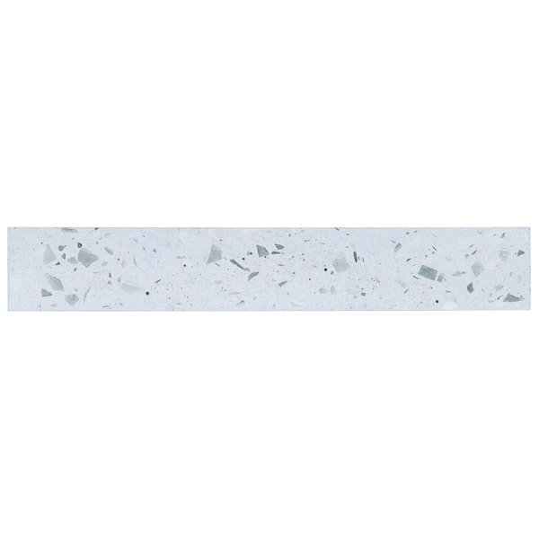Fusion Brick 2.48" x 15.74" Natural Terrazzo Subway Wall Tile