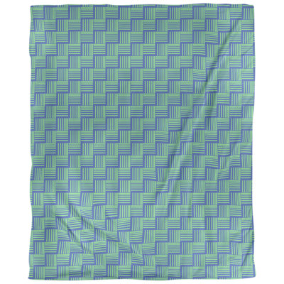 Tissu basketweave contrast