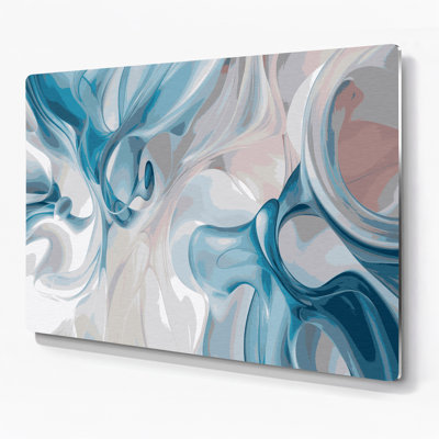 Biomorphic Abstraction 36 Grey Metal Wall Art