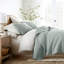 Ensemble de courtepointe légère à rayures avec coutures décoratives Becky Cameron-946682601-946682600