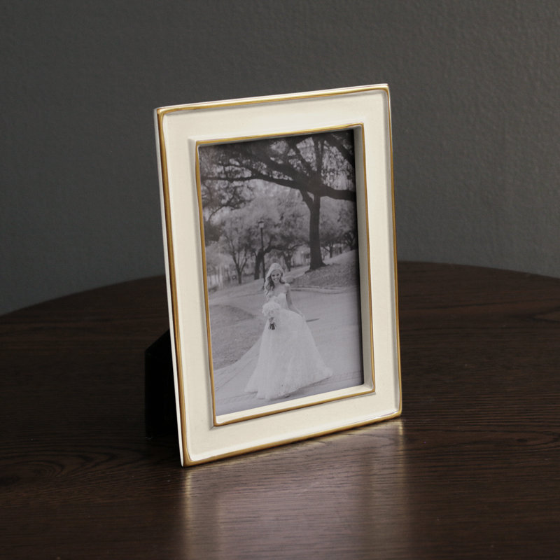 FRAME Metal Picture Frame, Cream