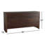 Acadia 68" Dresser In Coffee Bean