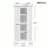 Boivin Corner Curio Storage Cabinet with Glass Door-1113320101
