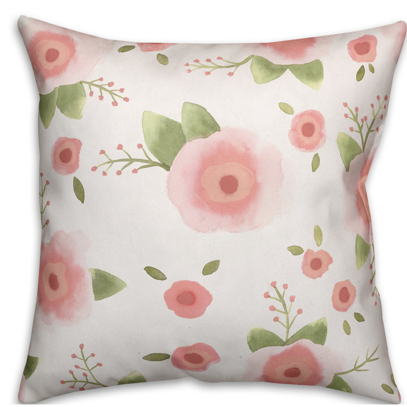  Coussin Watercolor Florals