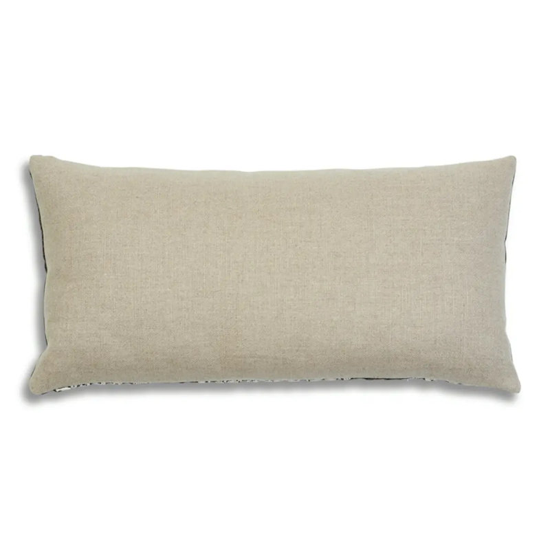 Wentworth Embroidery Pillow, Carbon