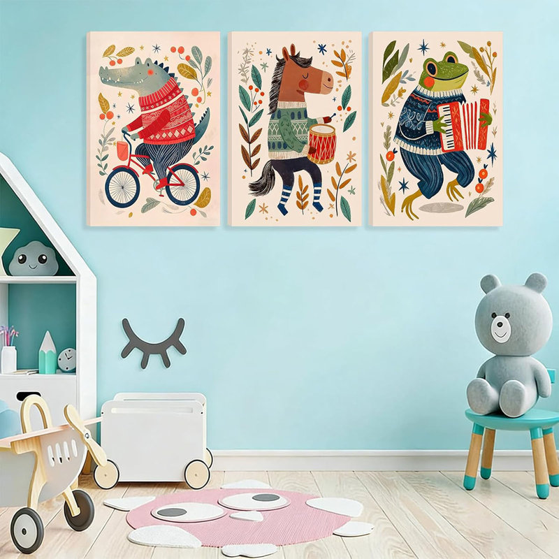 3 Piece Wrapped Canvas Print