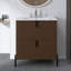 Meuble-lavabo autoportant de 30 po avec lavabo en céramique-989877447