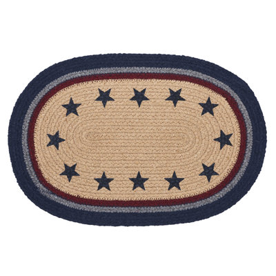 Geometric Oval Placemat