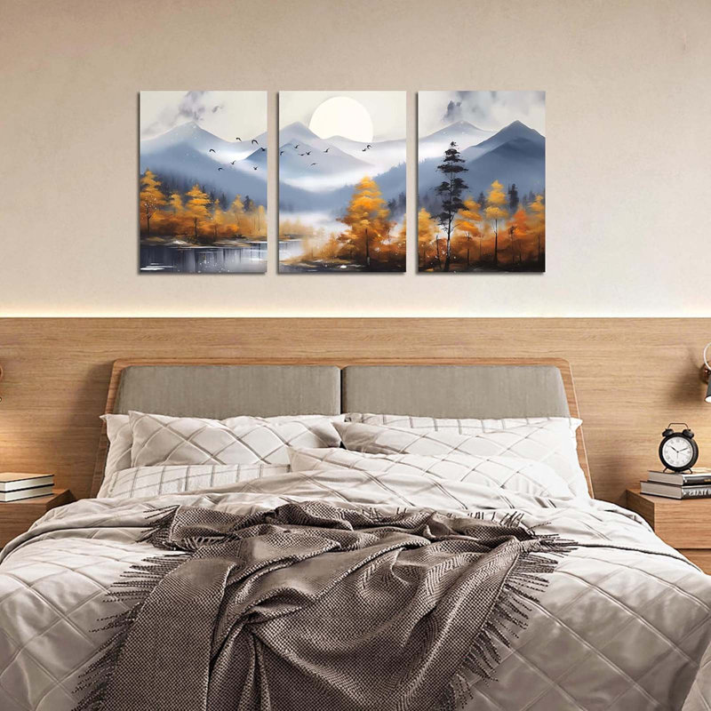 3 Piece Wrapped Canvas Print