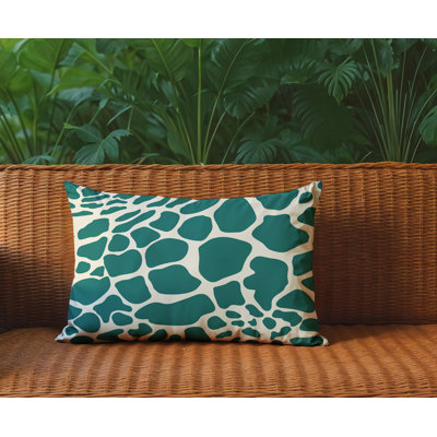 Oreiller rectangulaire réversible intérieur / extérieur Giro
