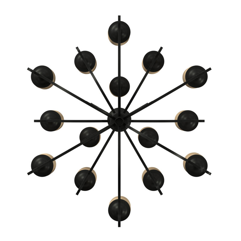Casa 15 Light Shaded Chandelier