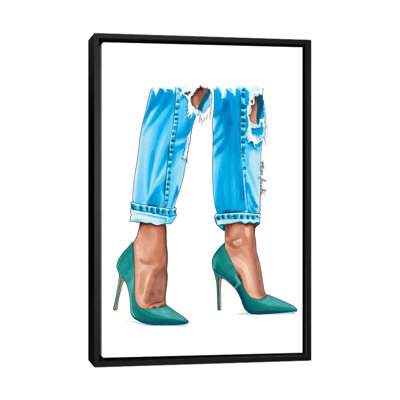 " Teal Heels " by Elza Fouche
