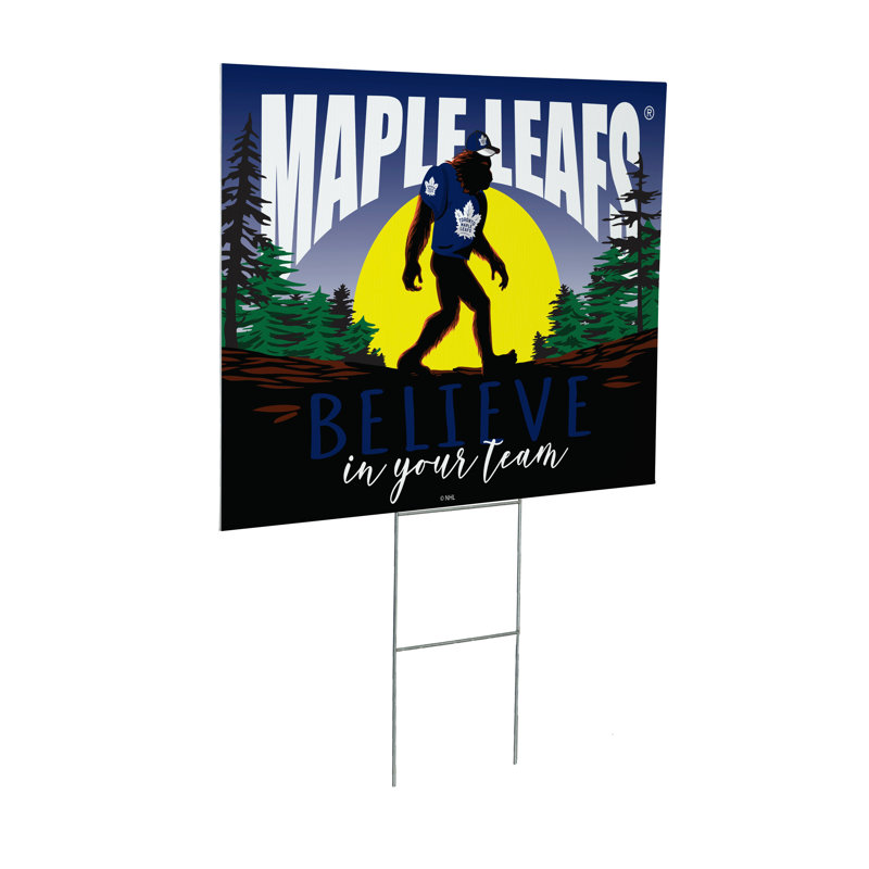 Enseigne de cour Toronto Maple Leafs, Bigfoot