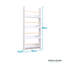 118cm H X 50cm W Solid Wood Kids Book Display