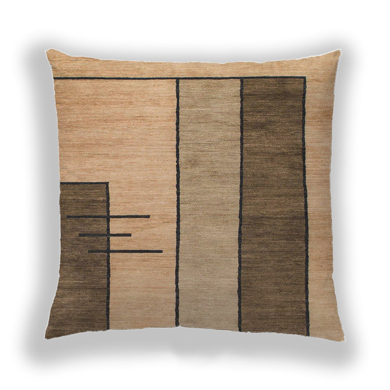 Reversible Throw Pillow, Microsuede