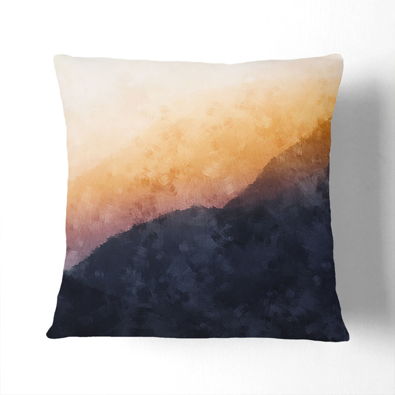 Abstract Square Cushion, 55cm H x 55cm W x 20cm D
