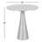 Elevarre Chic Round Accent Table - Elegant Gold Variant, Perfect for Modern Homes - 20” Size, Ideal for Living Spaces-91052191