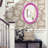 Borna Solid Wood Oval Mirror-1310660709