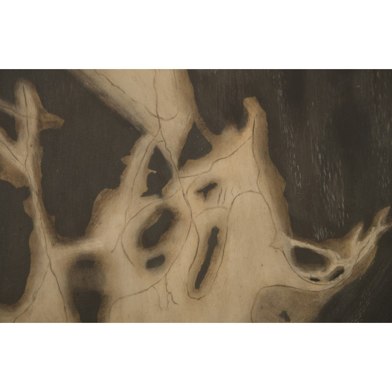 Cast Naturals Petrified Wood Accent Stool