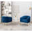 Mariantonietta Velvet Barrel Chair-914736331