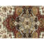 High-Quality Hand-Knotted Cream And Black Area Rug