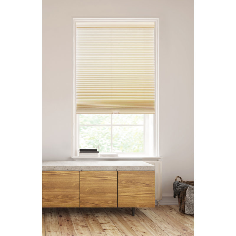 Store cellulaire occultant sans cordon, Ivoire, L 60 po x L 72 po