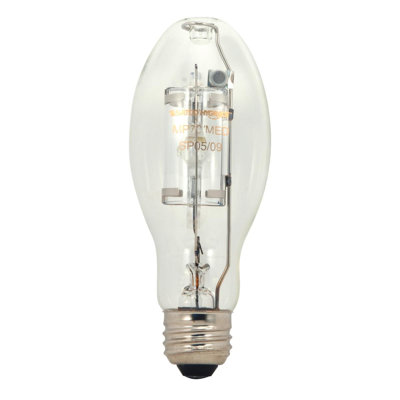 Single 70 Watt ED17 Shaped Medium (E26) Base Metal Halide Bulb