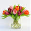 Vase tulipe 12 po rose