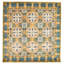 Tapis décoratif en laine de conception unique 8 pi 3 po x 8 pi 6 po Casjen noué à la main New Age Lahore