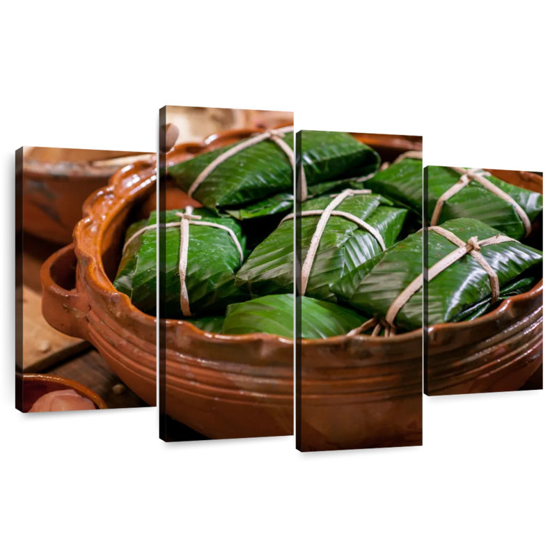 Yarlin Guatemalan Tamales, 54" H x 84" W