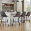 Tabouret de comptoir pivotant 43,31 po Avianah-600170970