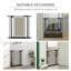 Metal Pressure Mounted Pet Gate