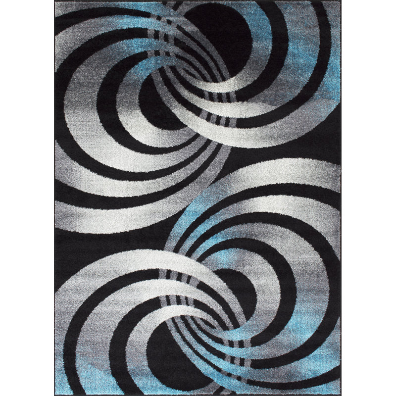 Hartlepool Abstract Indoor Rug, Rectangle 5' x 7'