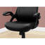 Chaise de bureau Kranz, hauteur réglable, pivotante, ergonomique, accoudoirs, bureau d'ordinateur, bureau, métal, noir