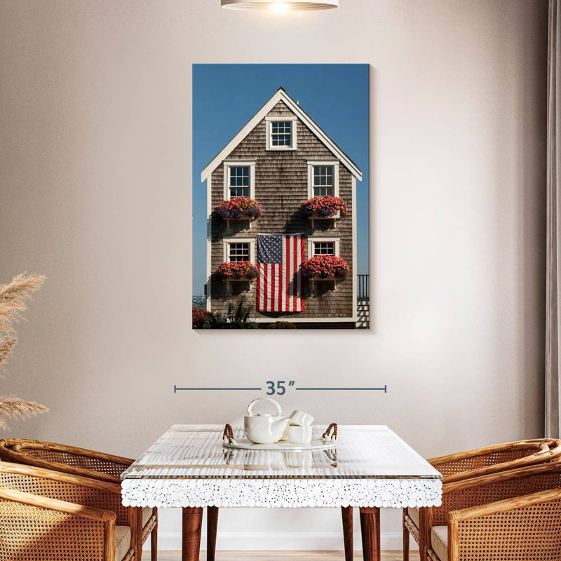 Lilie House Portrait, 45" H x 30" W