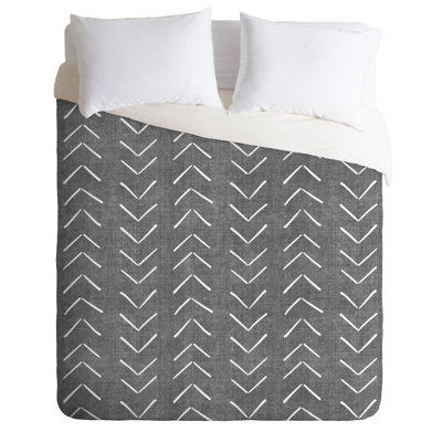Polyester Chevron / Zig Zag Duvet Cover Set