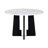 43-Inch Round Faux Marble Dining Table for 4, Mid-Century Modern Design for Home and Cafes-261411013