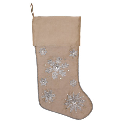 Snowflake Christmas Stocking