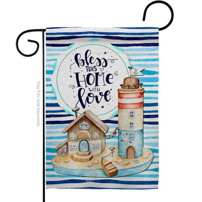 Double Sided Polyester House Flag