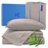 100% Organic Viscose From Bamboo Sheets Set, 300 Thread Count, 4-pc Set, Luxury Cooling Sheets, Deep Pockets - Gift-Ready Packaging, King Size (Stone)-111656340-111656335