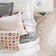 Cat's Paw Abstract Hand Hooked Wool Pastel Area Rug