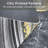 Grey Gold Marble Bathroom Mats Rugs Sets 3 Piece