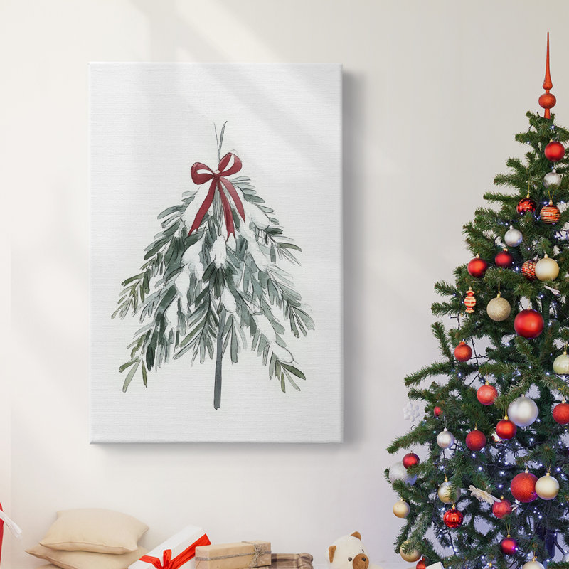 Art des Fêtes de Noël - Toile tendue avec châssis DCCDXLVV, H 27 po x l 18 po