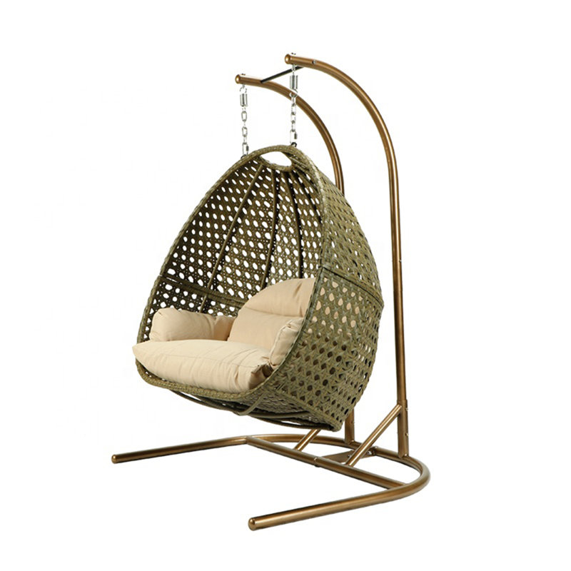 Chaise double hamac avec support